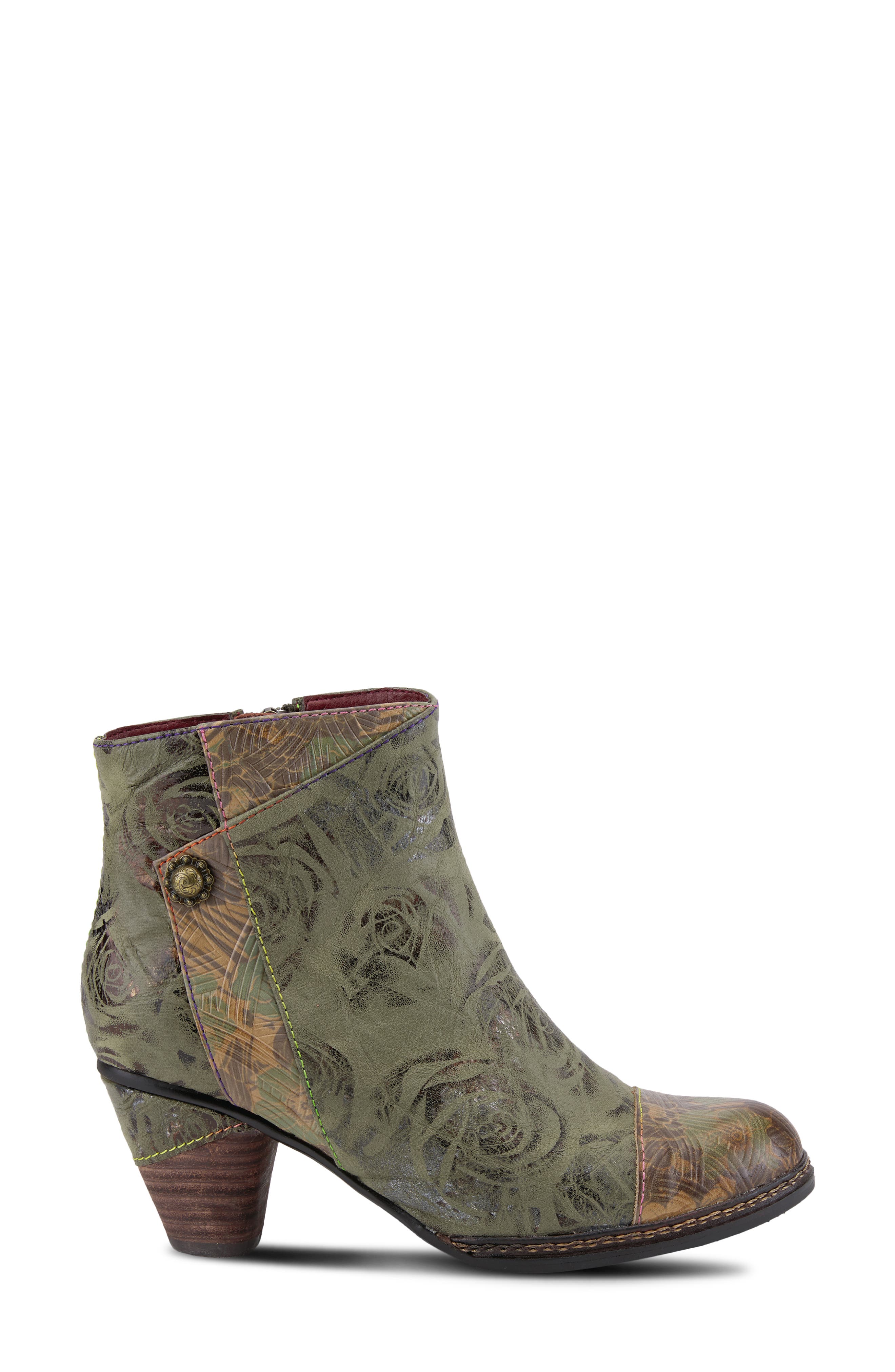 L'Artiste by Spring Step L'Artiste Waterlily Bootie, Alternate, color, 