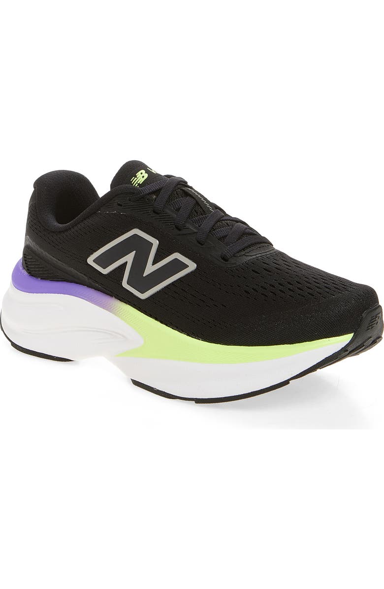 New Balance Kaiha 2 Road Running Shoe, Main, color, Black/ Light Silver Metallic