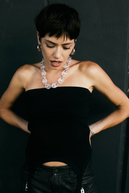 67jewelry Soet Necklace In Metallic