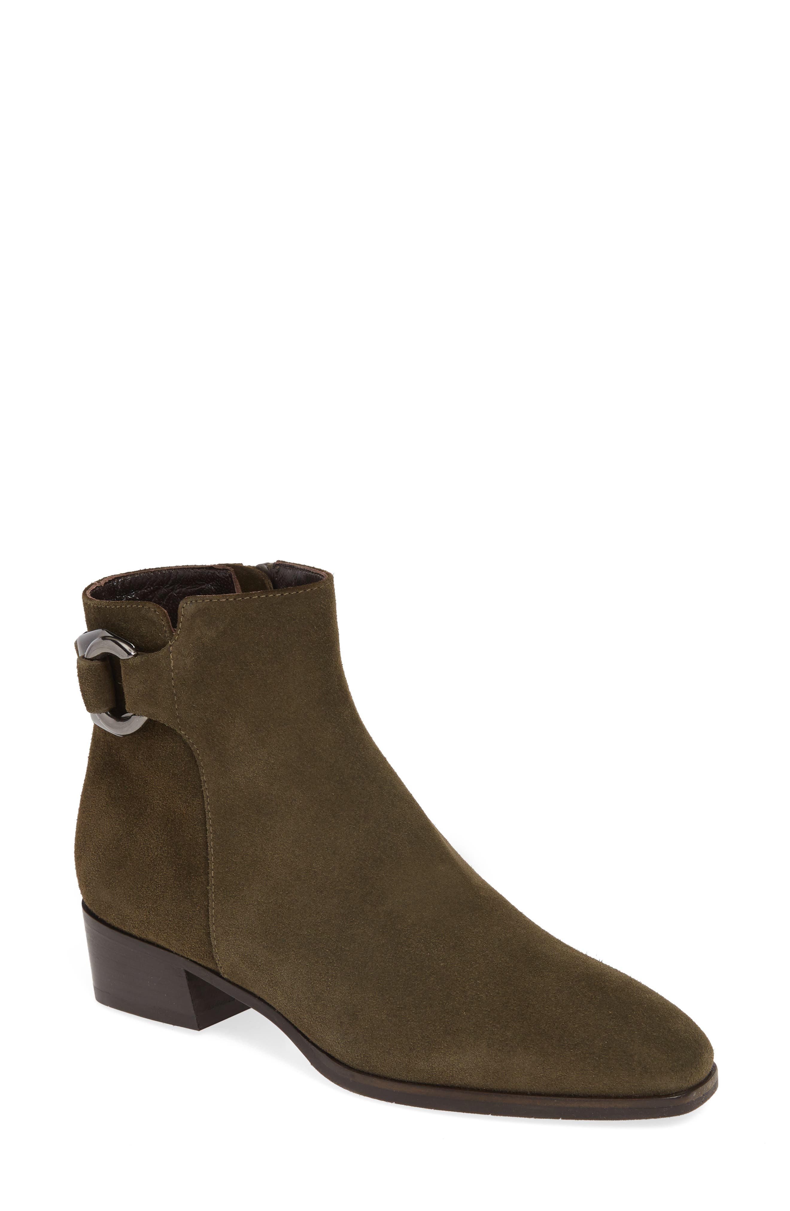 Faria Weatherproof Bootie, Main, color, HERB SUEDE