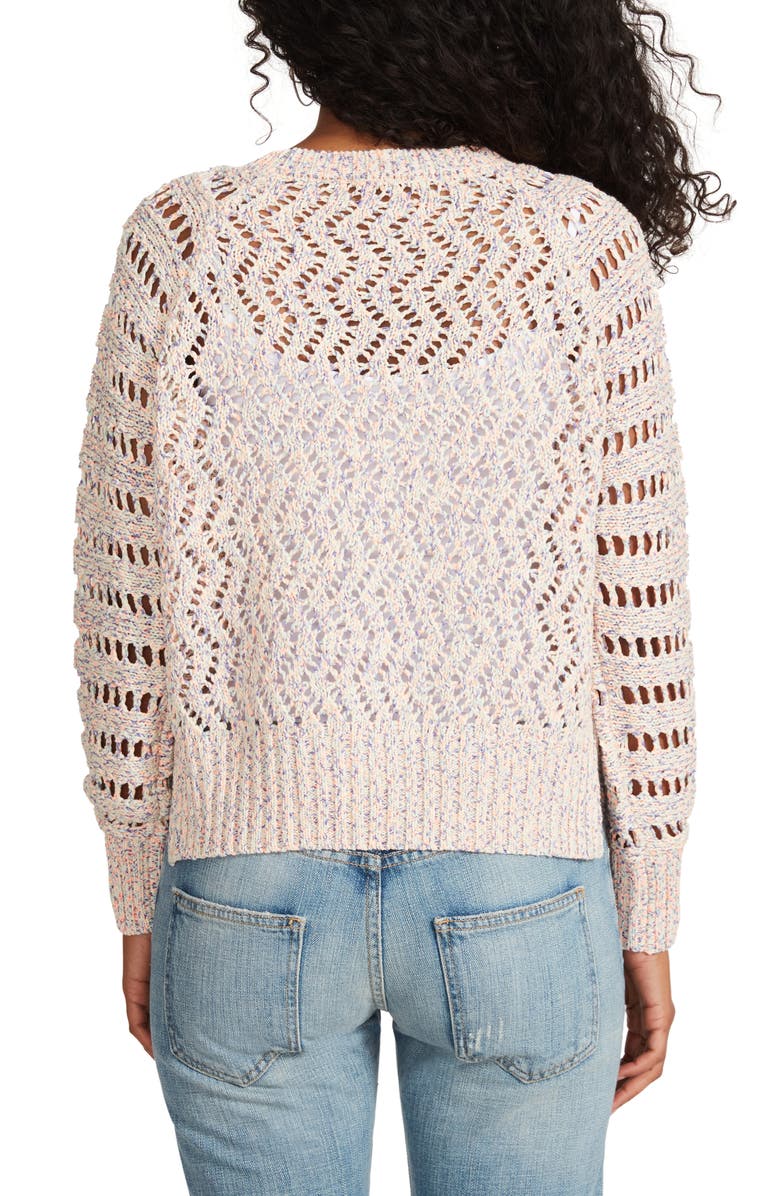 BB Dakota by Steve Madden Open Heart Sweater, Alternate, color, 