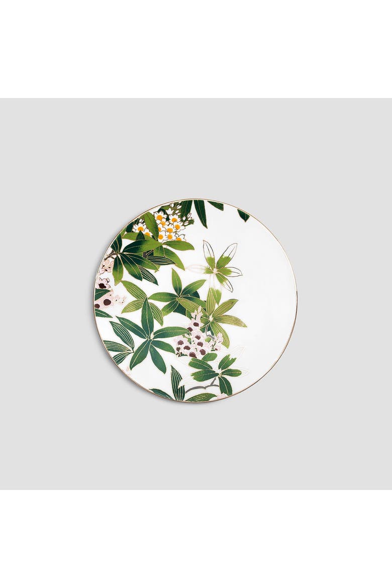 Belize plate, Main, color, White