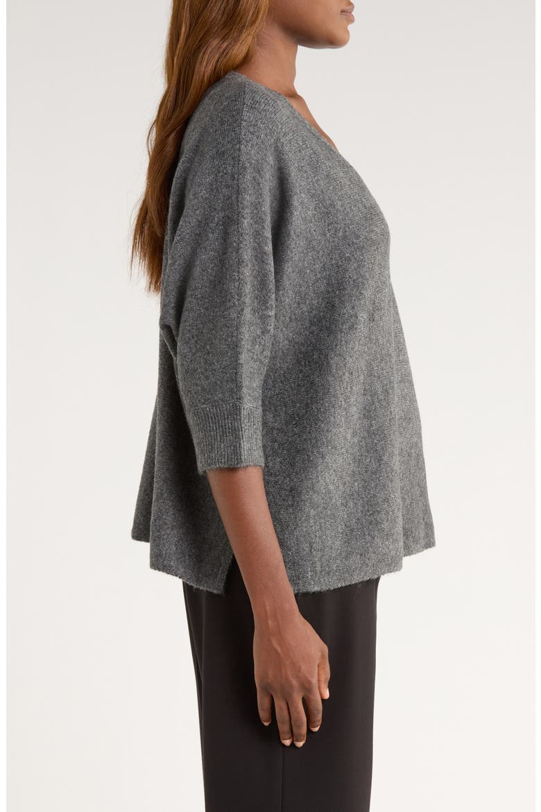 Dolman Sleeve Sweater, Alternate, color, MEDIUM HEATHER GREY