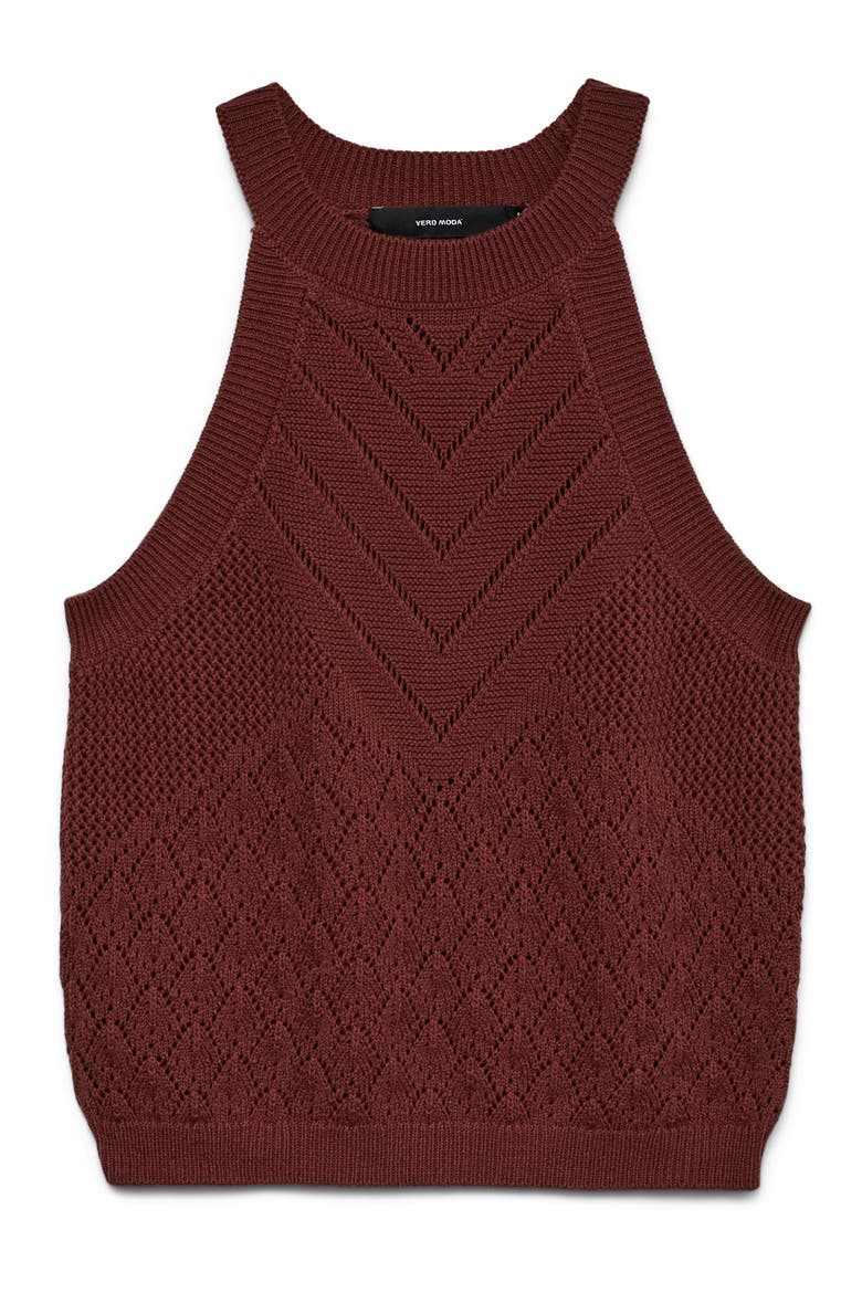 Sapphire Sands Openwork Tank, Alternate, color, ANDORRA