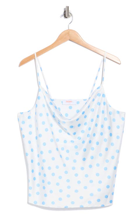 Cowl Neck Satin Camisole (Plus)