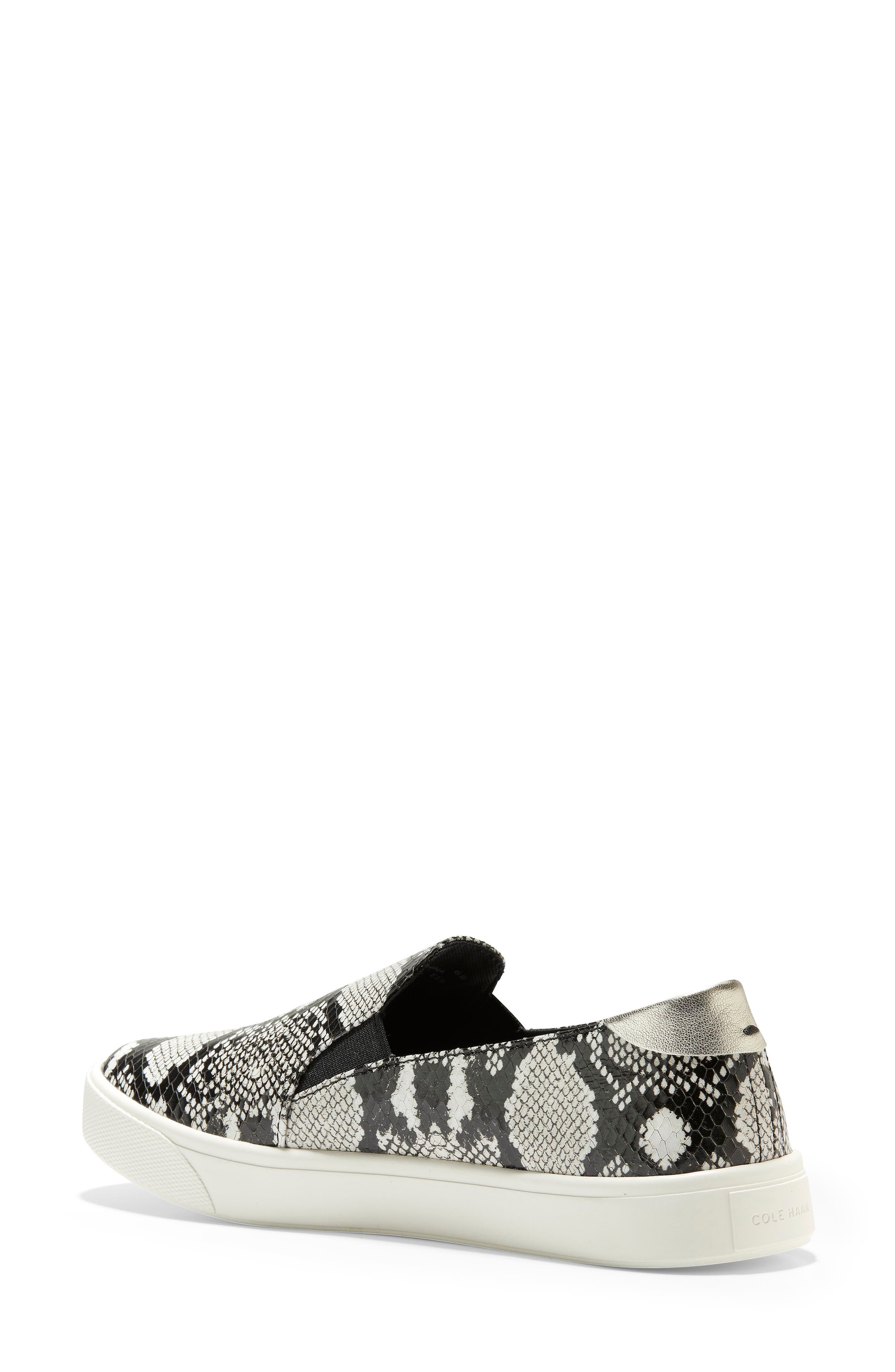 GrandPro Spectator 2.0 Slip-On, Alternate, color, GREY/ BLACK SNAKE PRNT LEATHER