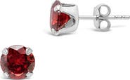 Sterling Forever Sterling Silver Cubic Zirconia Stud Earrings