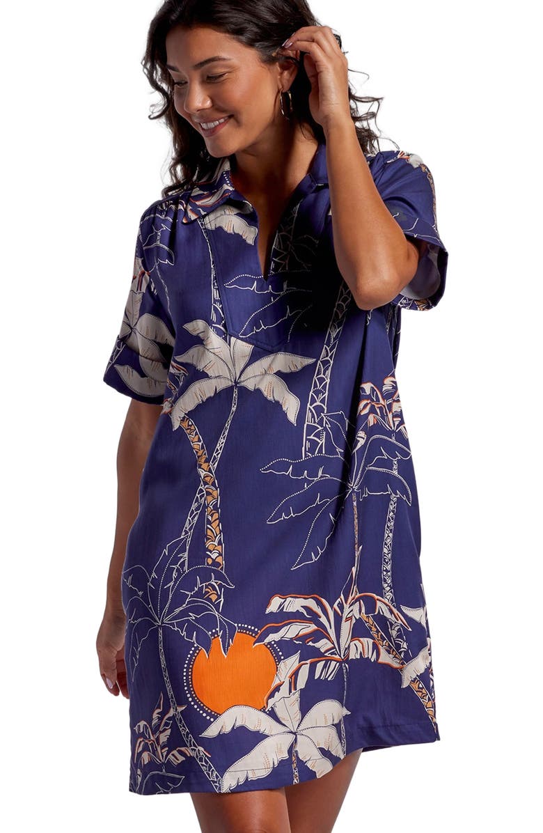 Tori Richard High Palms Monica Dress, Alternate, color, 