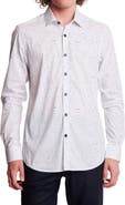 PAISLEY & GRAY Samuel Stretch Cotton Button-Up Shirt
