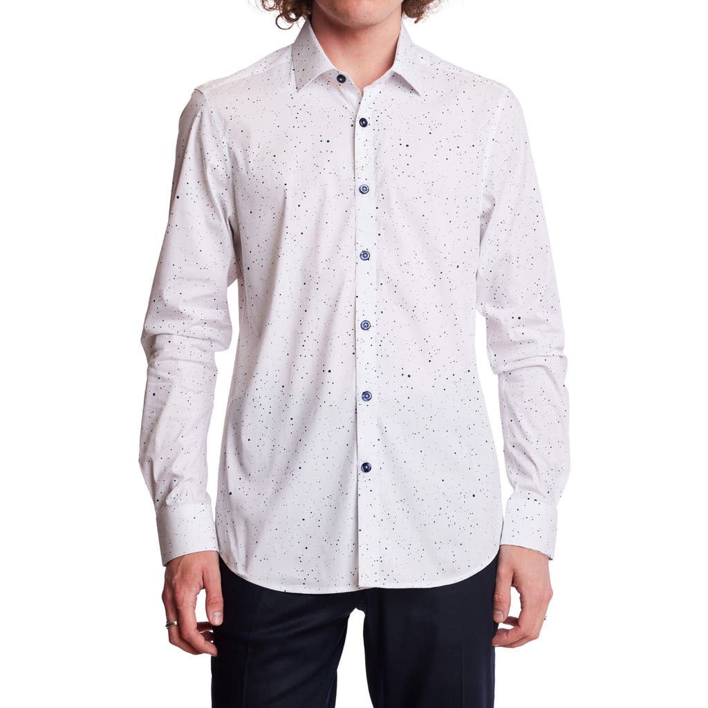 Paisley & Gray Samuel Stretch Cotton Button-up Shirt