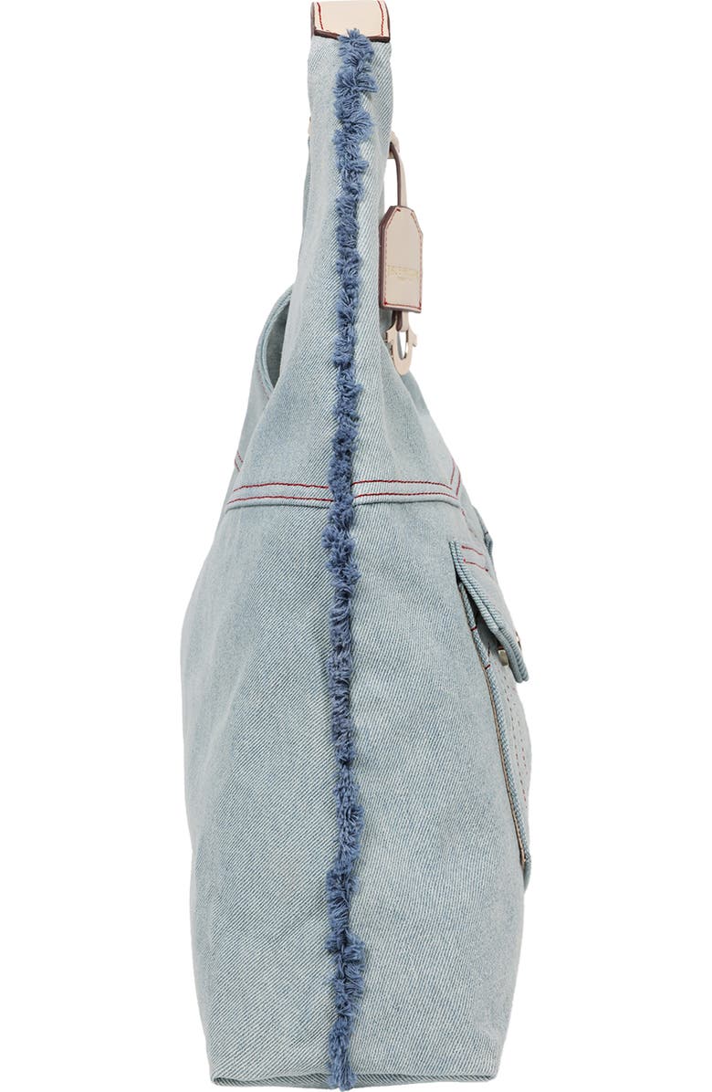 True Religion Arden Contrast Stitch Hobo Bag, Alternate, color,