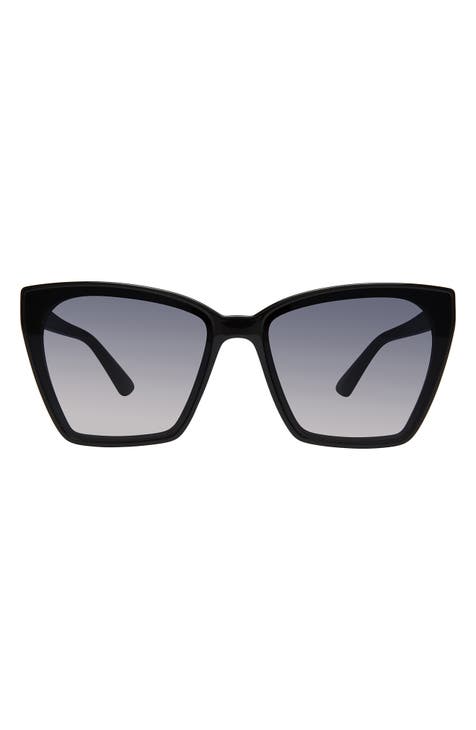 64mm Cat Eye Sunglasses