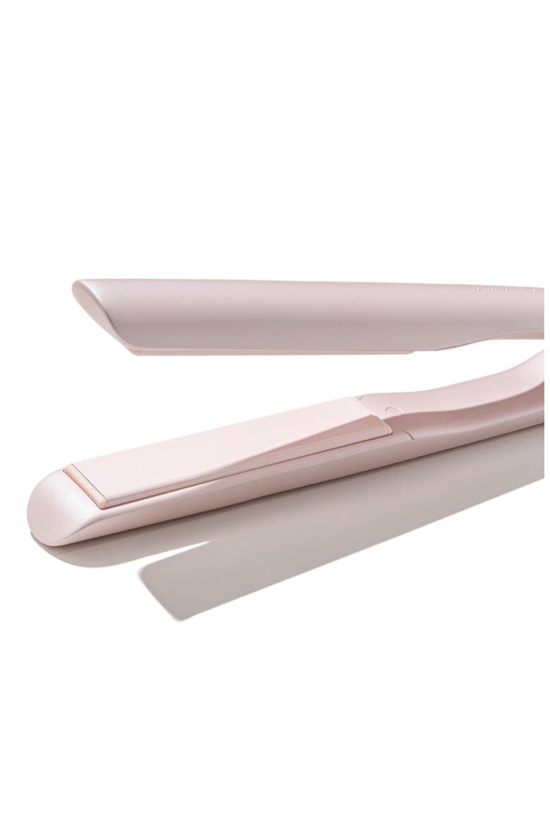 SinglePass Smooth X 1" Flat Iron with Extra-Long Ceramic Plates, Alternate, color, SATIN BLUSH