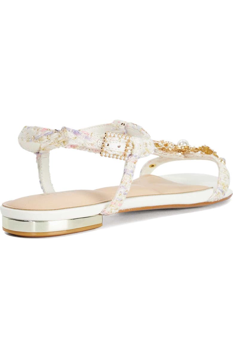 Dune London Nature Ankle Strap Sandal, Alternate, color,