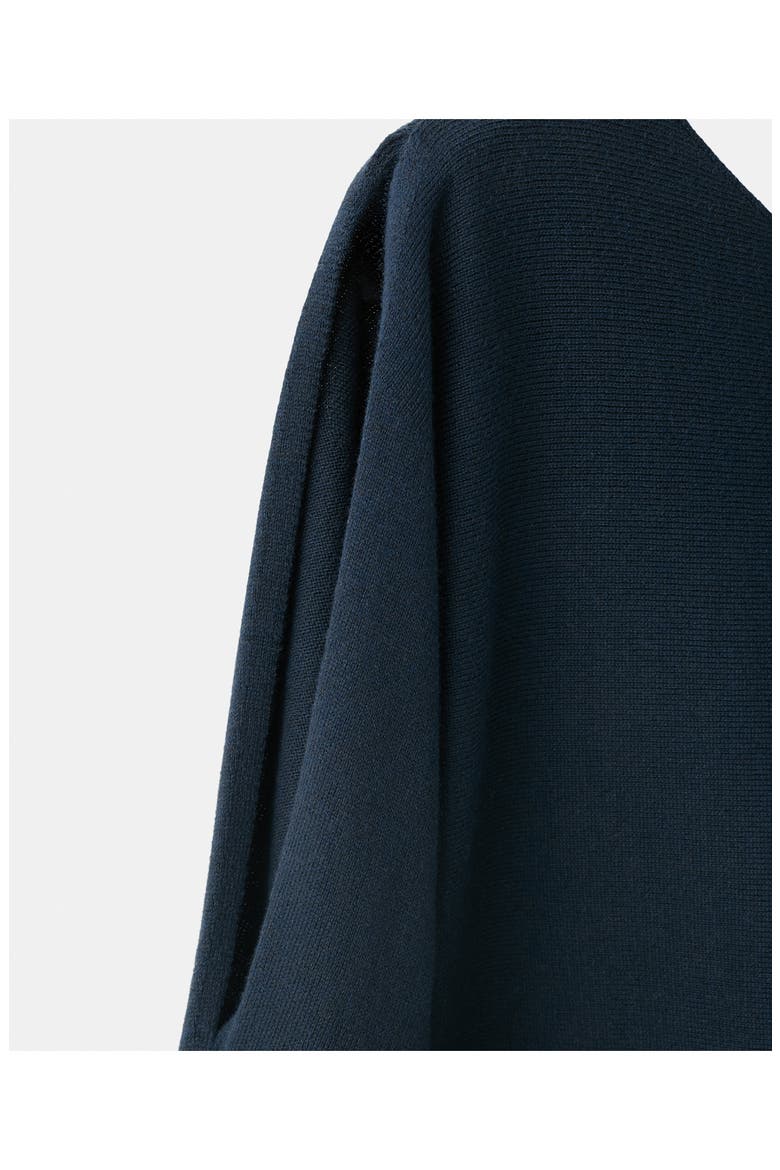 Sleeve Opening Sweater, Alternate, color, NAVY
