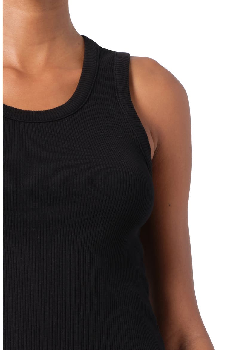 Poppy Shrunken Rib Tank, Alternate, color, BLACK