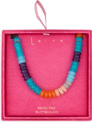 Leith Beaded Collar Necklace
