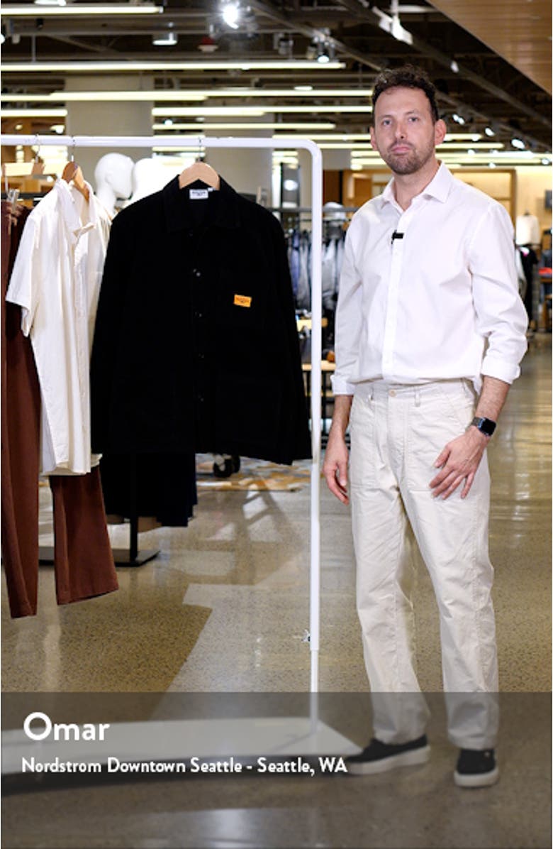 Cotton Corduroy Coverall Jacket, sales video thumbnail