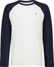 Tommy Hilfiger Kids' Long Sleeve Raglan T-Shirt