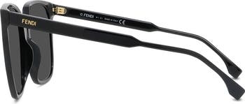 The Fendi Fine 59mm Geometric Sunglasses