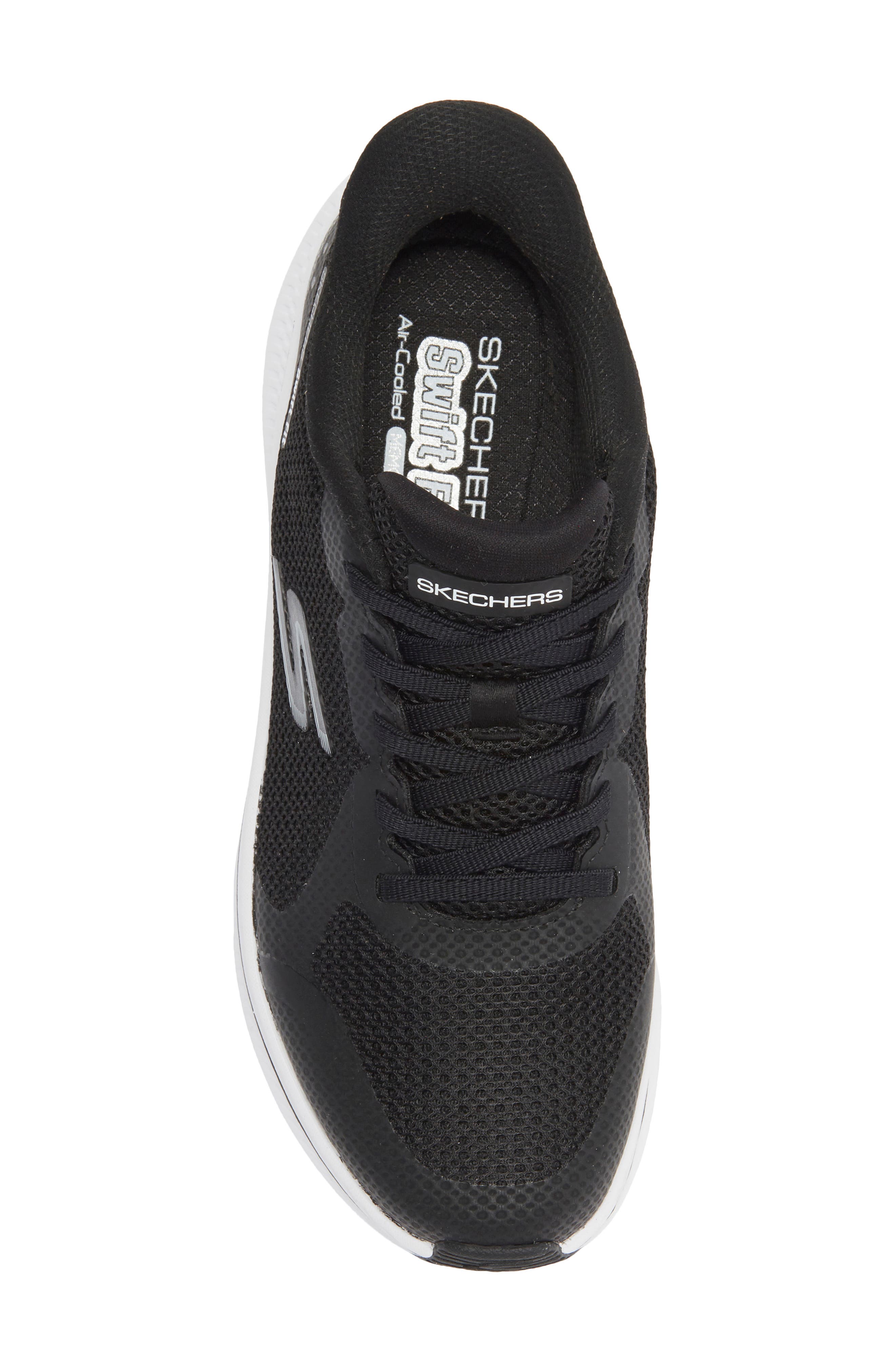 SKECHERS Slip-ins: GO RUN Consistent 2.0 Sneaker, Alternate, color, Black/ White