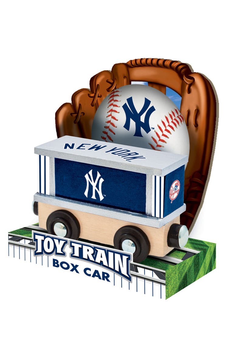 New York Yankees Toy Train Box Car, Alternate, color, Multicolor