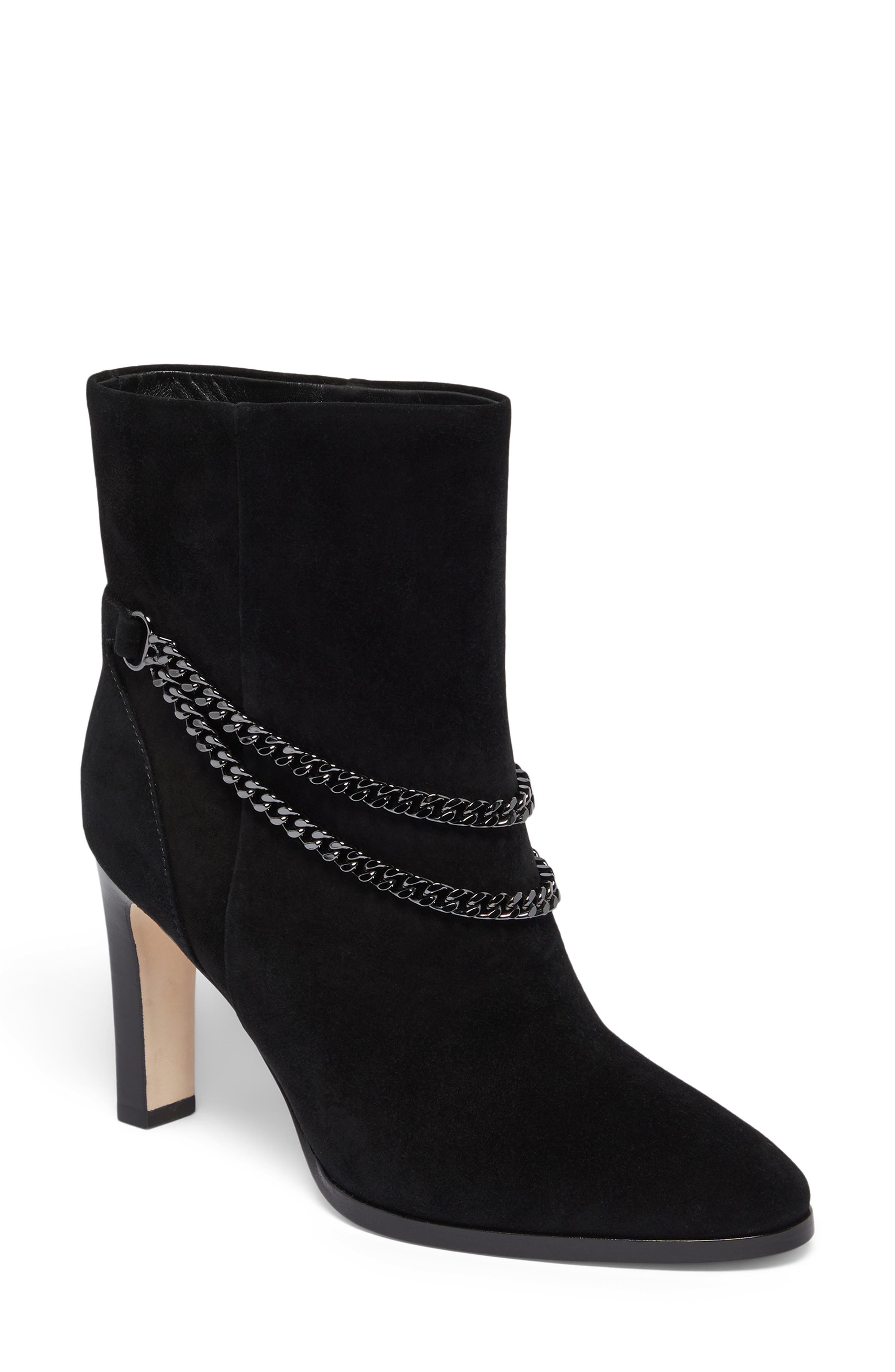 PAIGE Claire Chain Bootie, Main, color, 