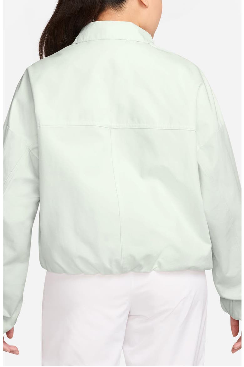 Sportswear Canvas Coach's Jacket, Alternate, color, SUMMIT WHITE/ BLACK
