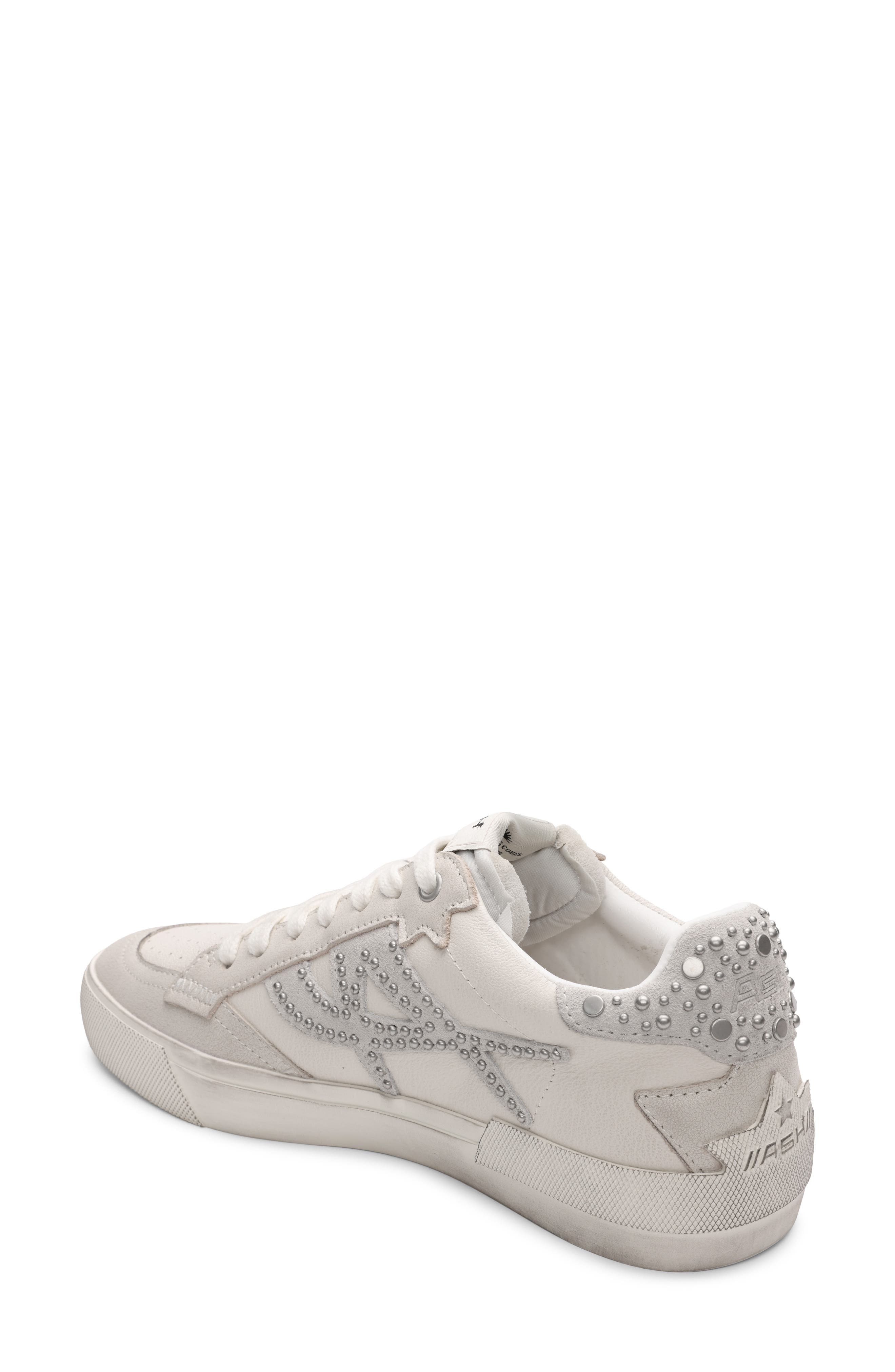 Ash Moonlight Stud Sneaker, Alternate, color, Beige/ White/ Grey