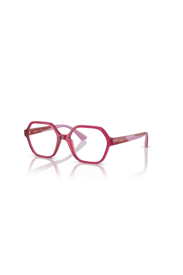 47mm Irregular optical glasses, Main, color, Pink