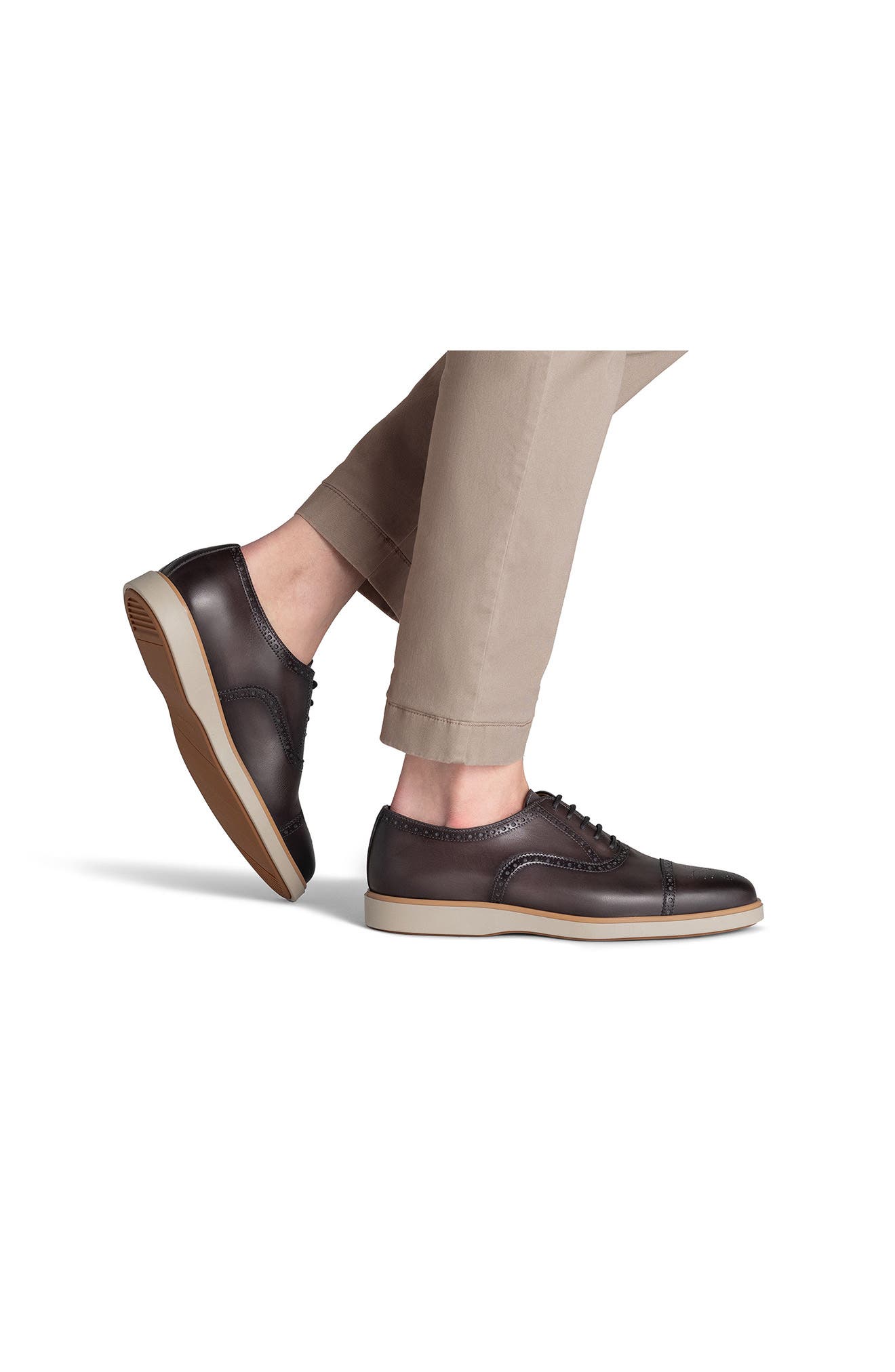 Magnanni Leandro Cap Toe Oxford, Alternate, color, 