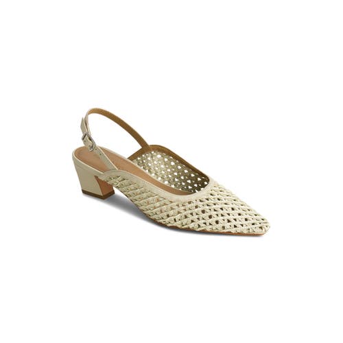 BERNARDO FOOTWEAR BERNARDO FOOTWEAR ATHENA WOVEN SLINGBACK PUMP