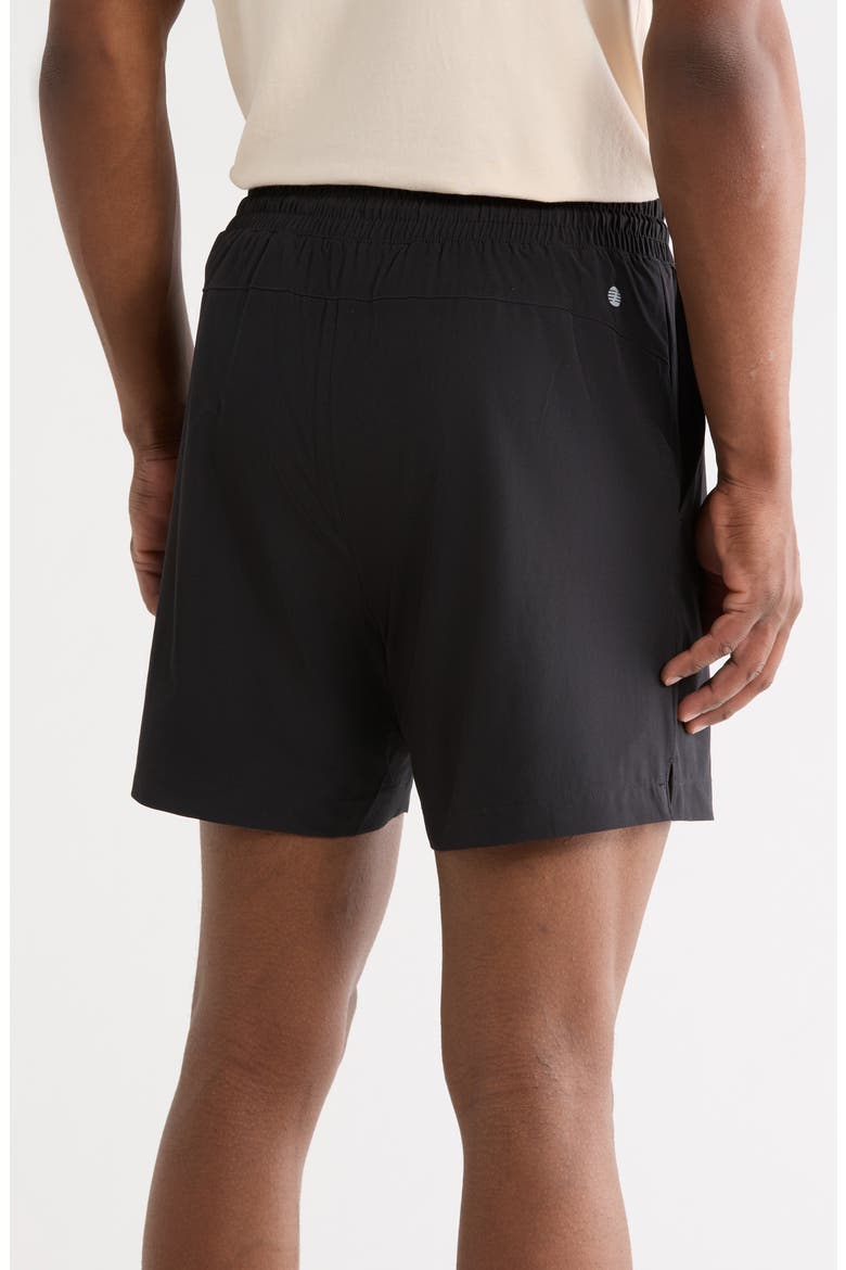 Momentum 5-Inch Training Shorts, Alternate, color, BLACK