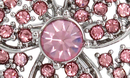 KURT GEIGER KURT GEIGER LONDON CRYSTAL PAVÉ FLOWER STUD EARRINGS