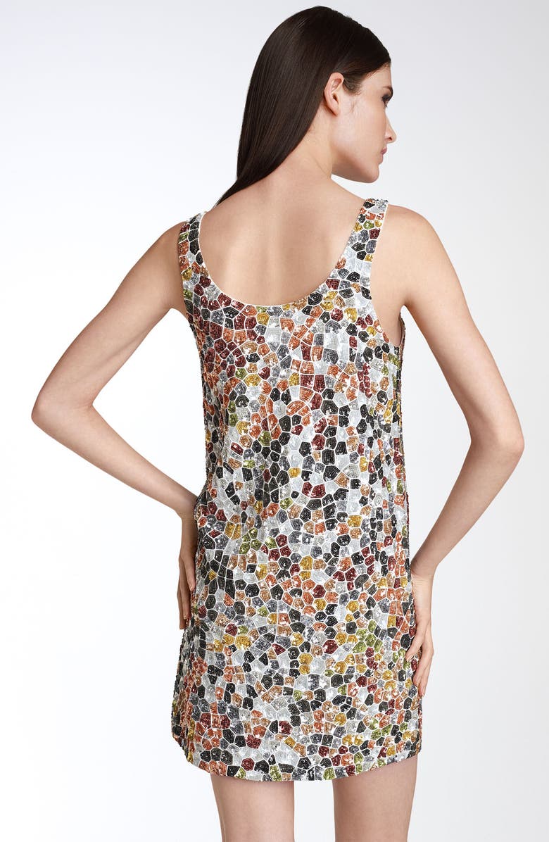 Haute Hippie Sequin Mosaic Dress, Alternate, color, 