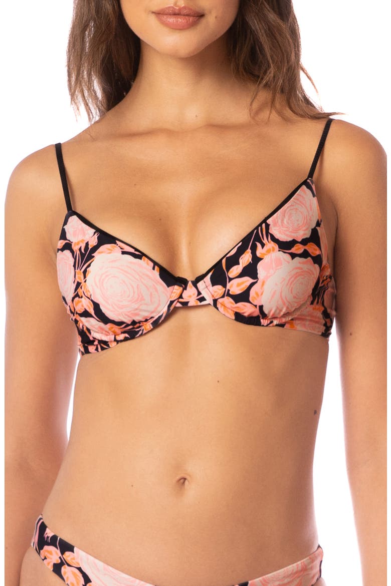 Dainty Reversible Bikini Top, Main, color, PINK