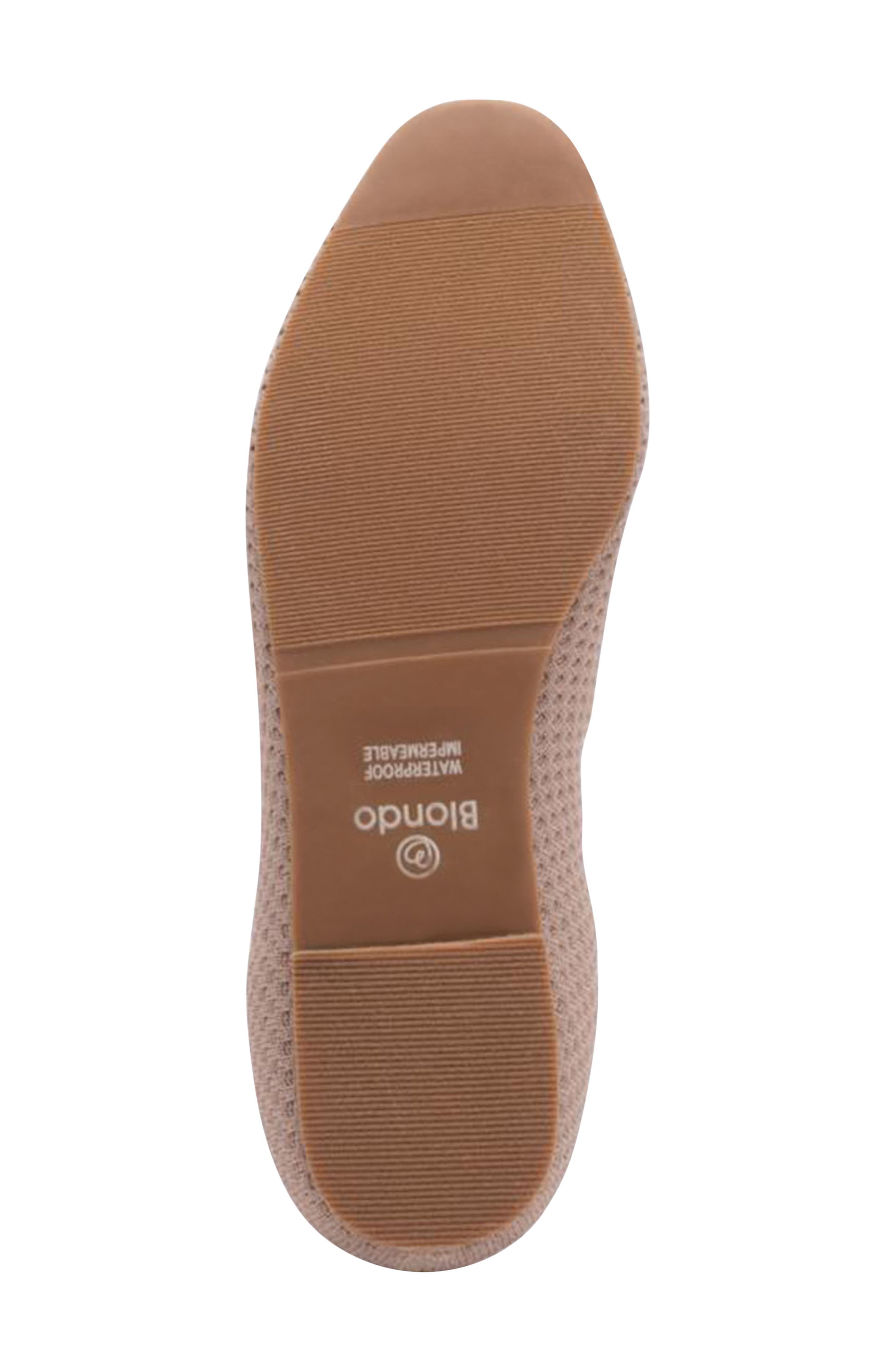 Brooklyn Waterproof Flat, Alternate, color, BLUSH KNIT