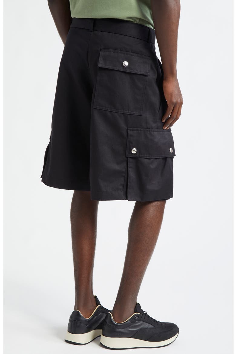 Le Cargo Bermuda Shorts, Alternate, color, BLACK