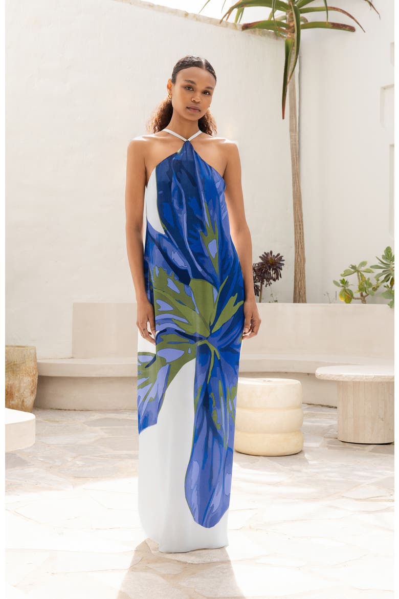 Fsc® Viscose Aria Dress Sira, Alternate, color, Sira Blu
