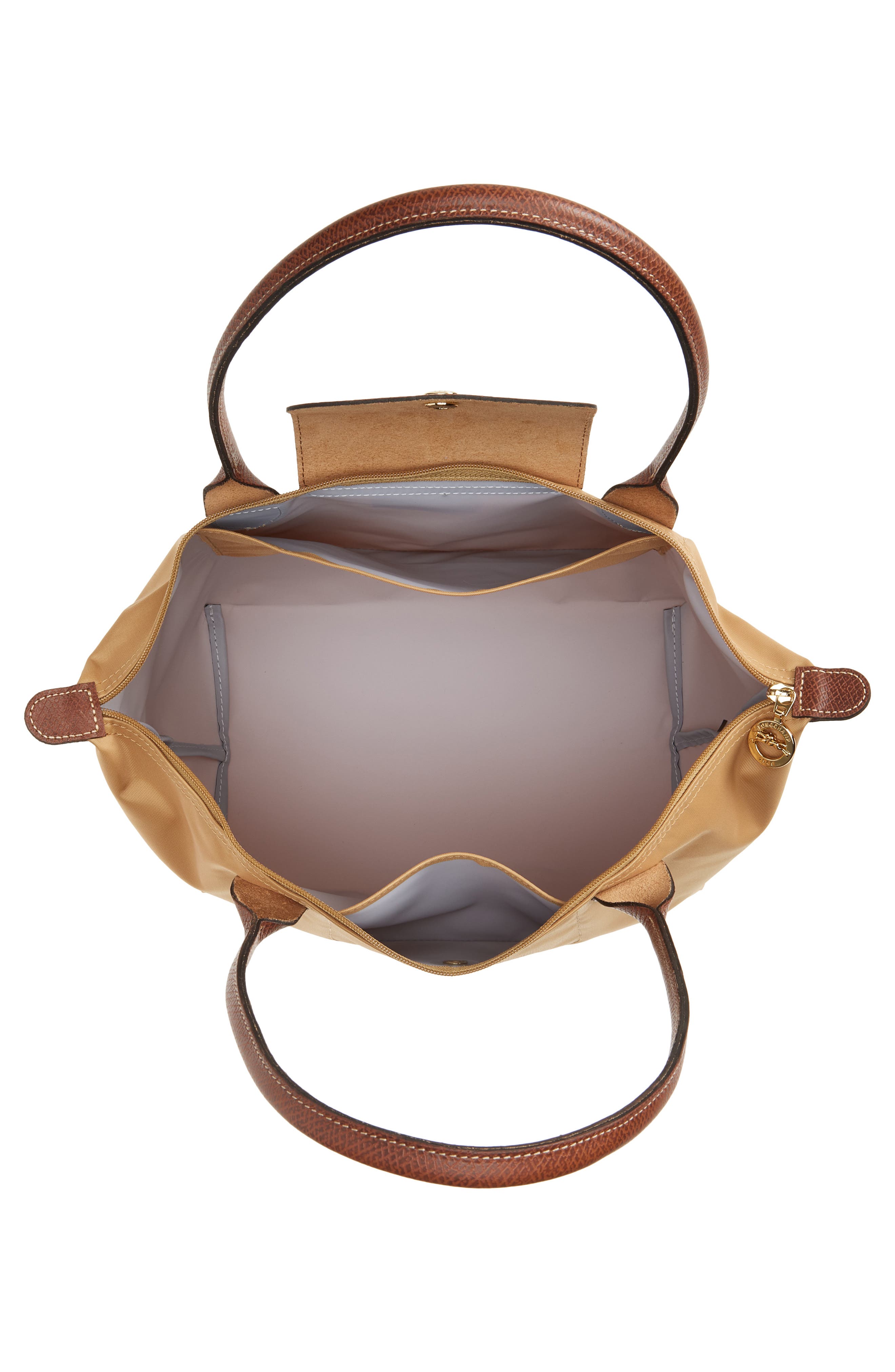 Medium Le Pliage Nylon Shoulder Tote, Alternate, color, FAWN