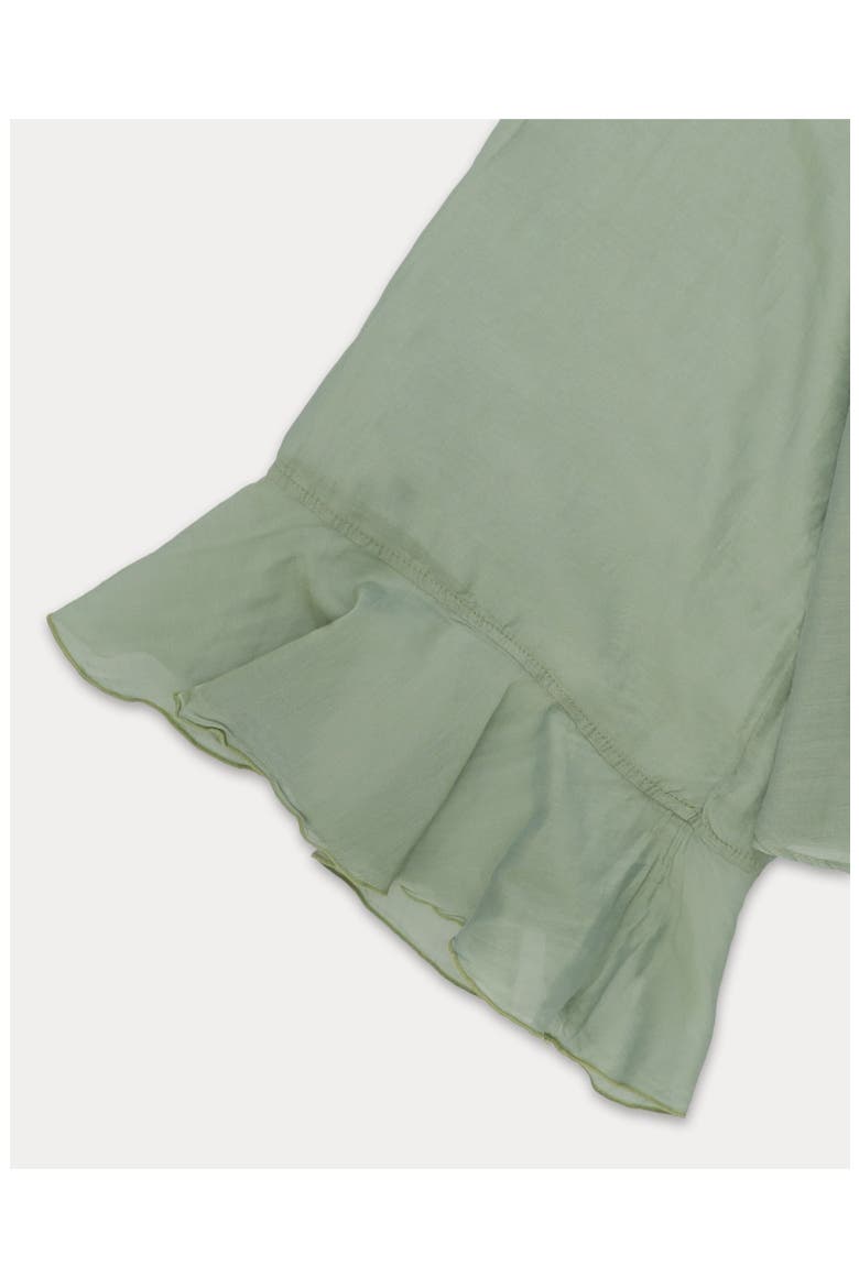 Ambre Cotton Silk Blouse, Alternate, color, Light Green