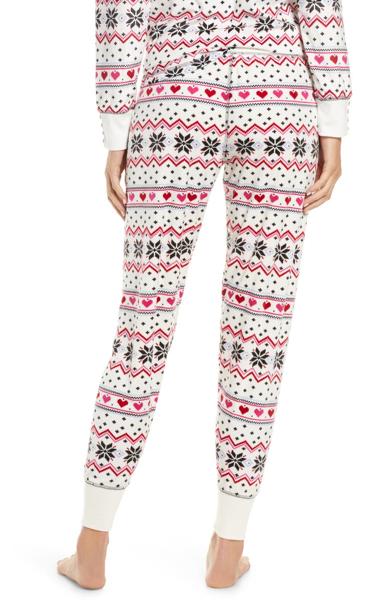 PJ Salvage Oh My Velour Pajama Pants, Alternate, color, 