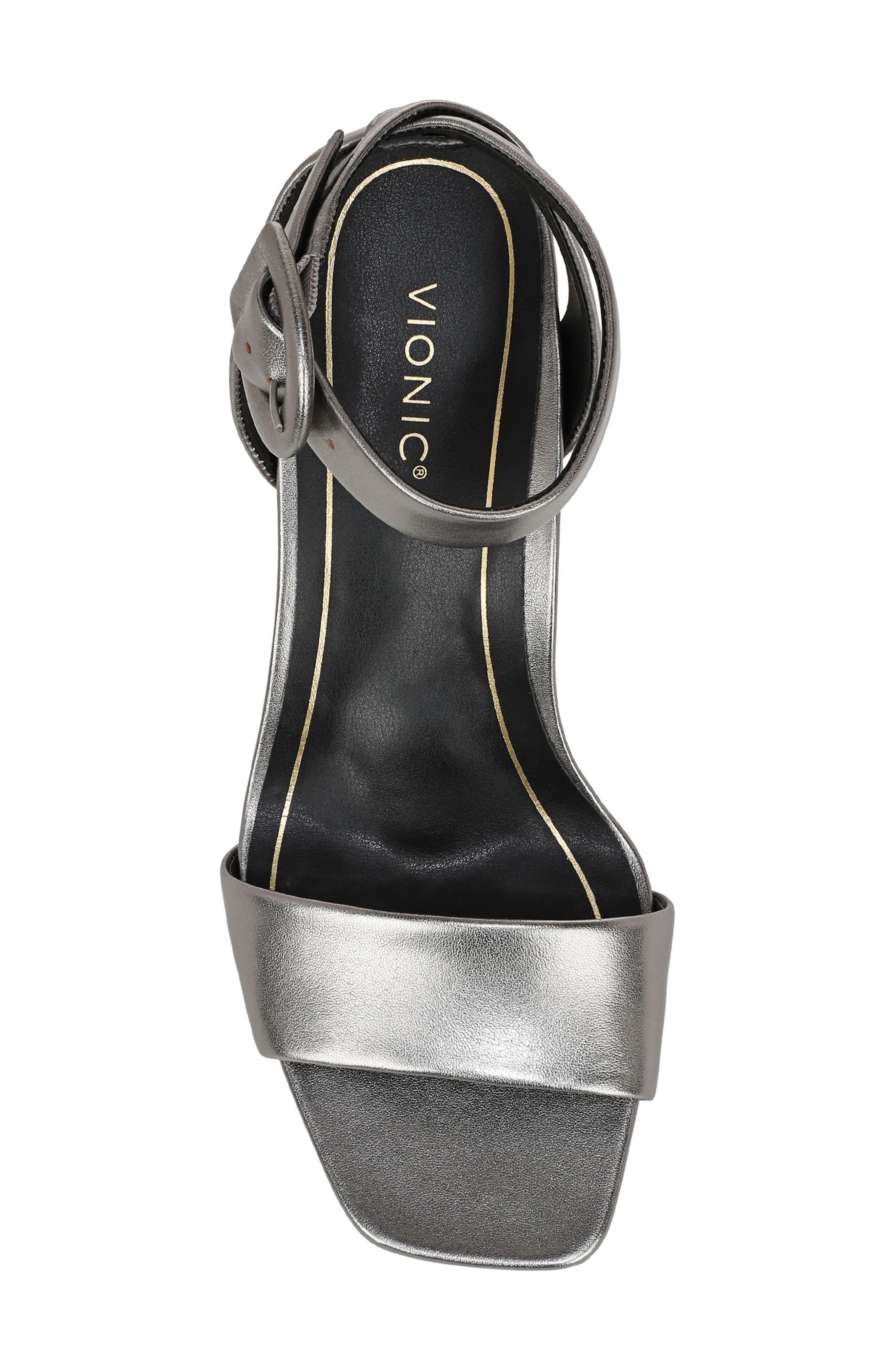 Vionic Zinfandel Sandal, Alternate, color, Pewter
