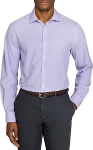 W.R.K Round Geo Print Performance Dress Shirt