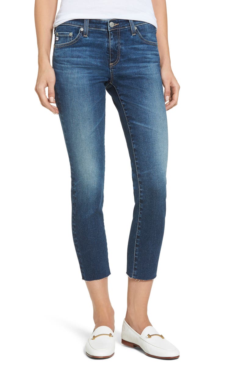 AG The Stilt Crop Skinny Jeans, Main, color,