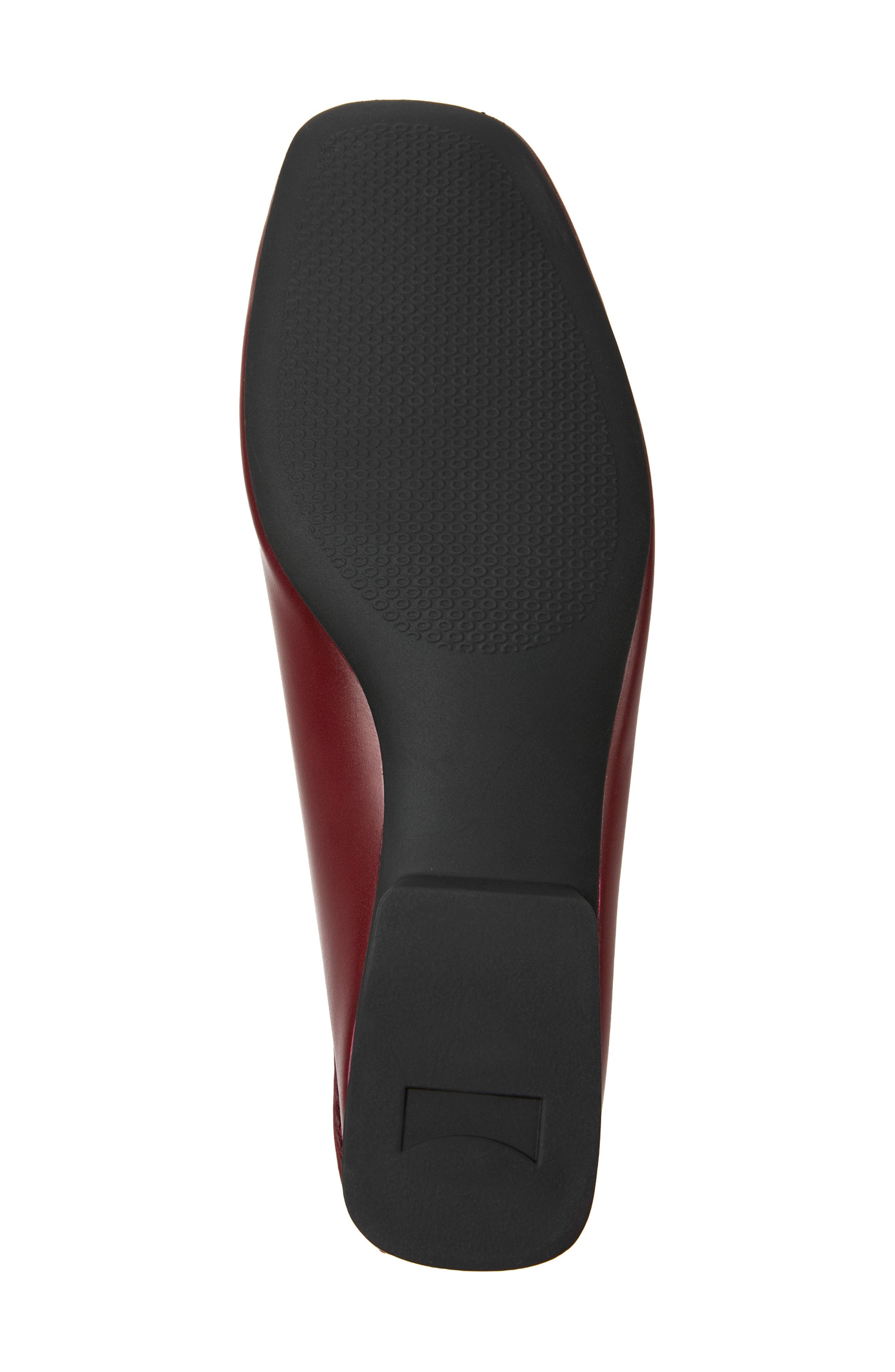 Casi Myra Ballerina Flat, Alternate, color, BURGUNDY