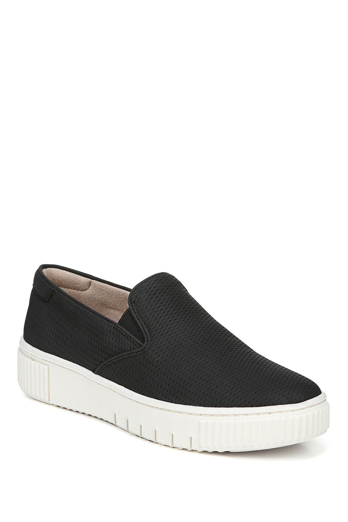 Naturalizer Tia Platform Slip-On Sneaker, Alternate, color, Black
