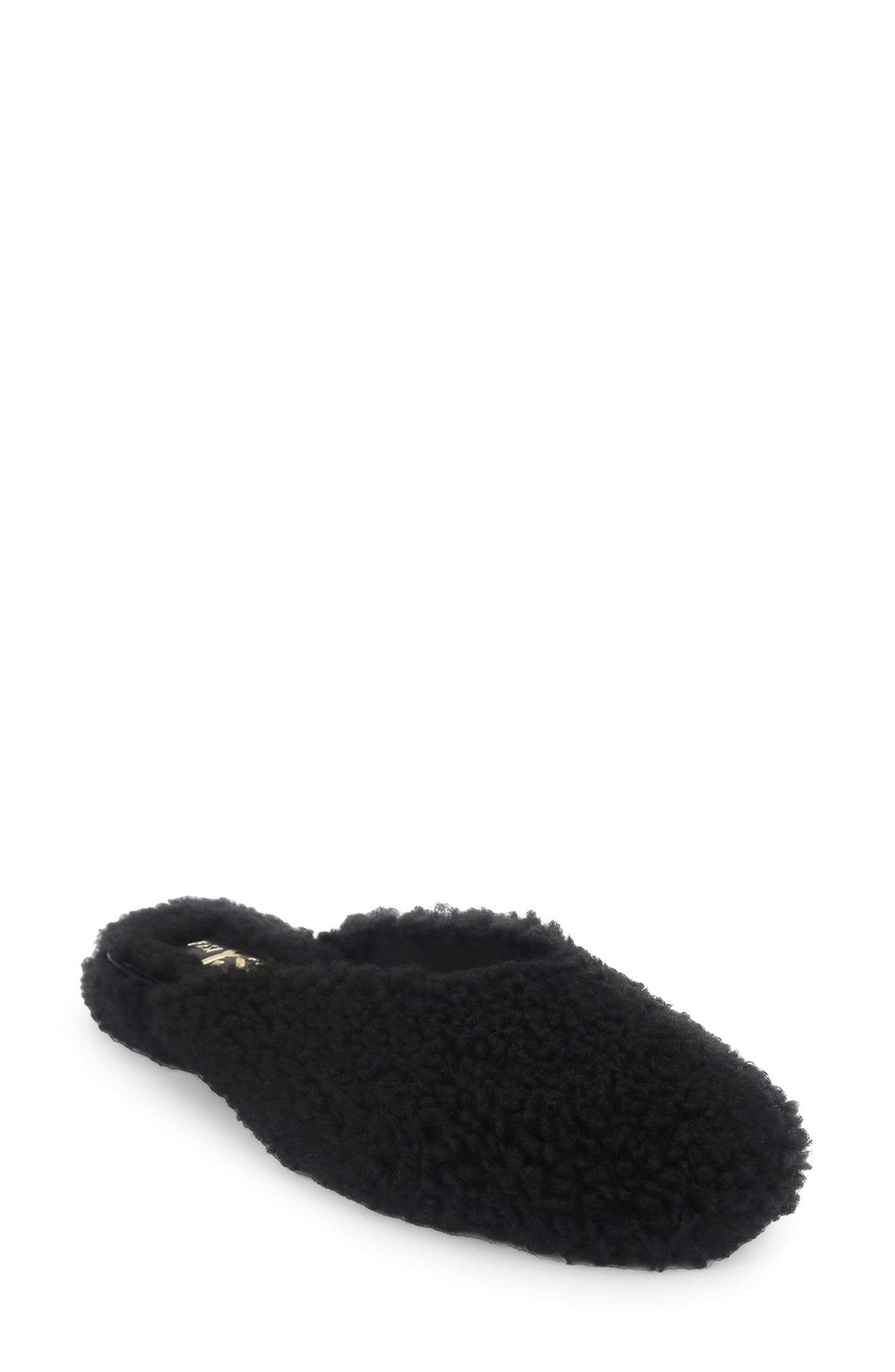 Yosi Samra Jessy Faux Shearling Scuff Slipper, Main, color, 