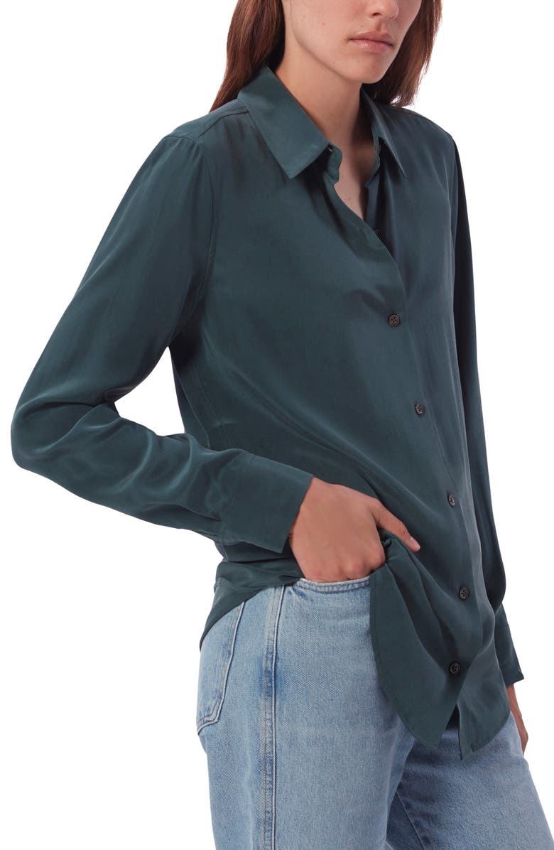 Equipment Essential Silk Blouse, Alternate, color, 