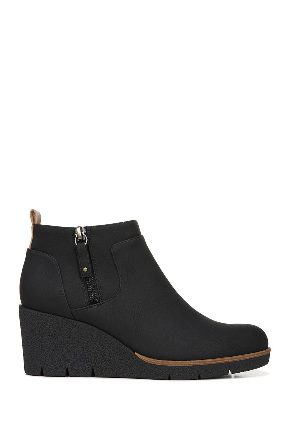 Dr. Scholl's Bianca Wedge Bootie, Alternate, color, Black